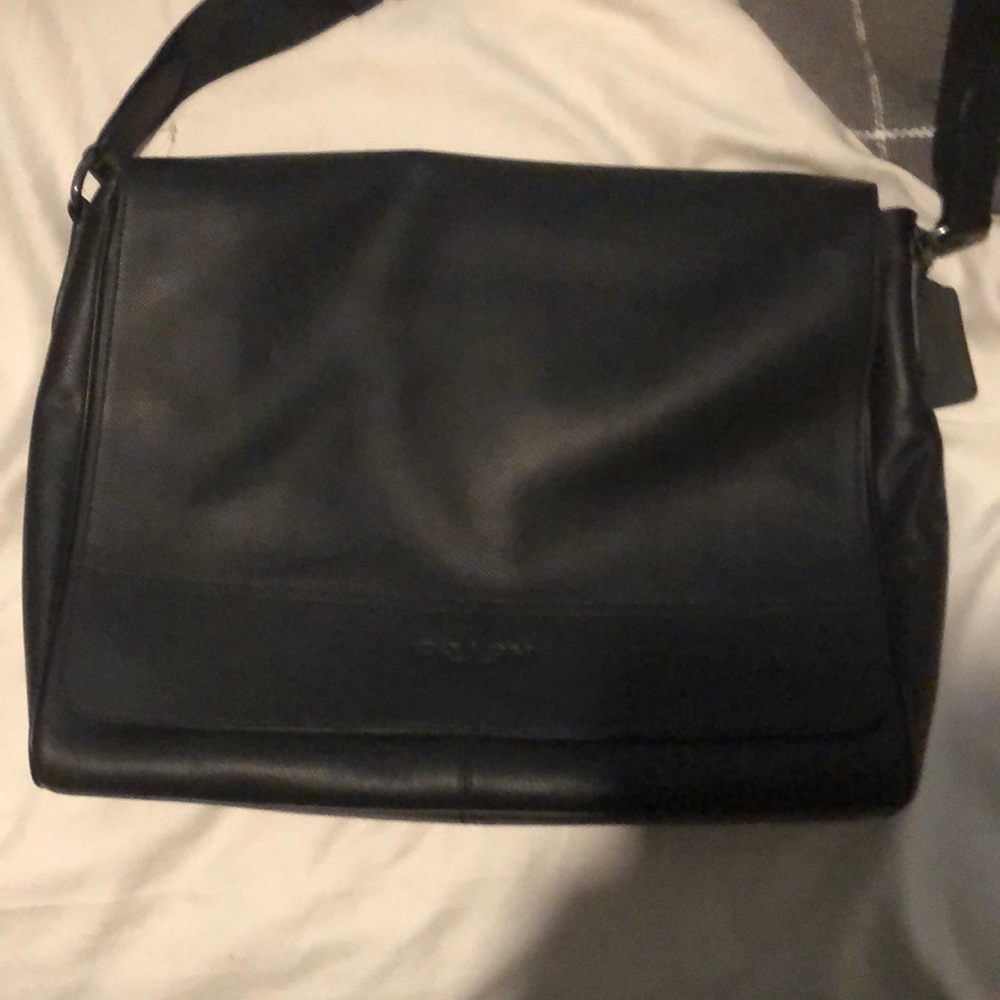 Coach messenger bag black men’s
